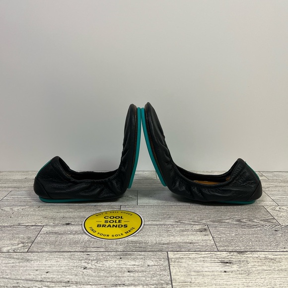 Tieks by Gavriell Black Leather Size 9 Great Condition - Picture 5 of 8